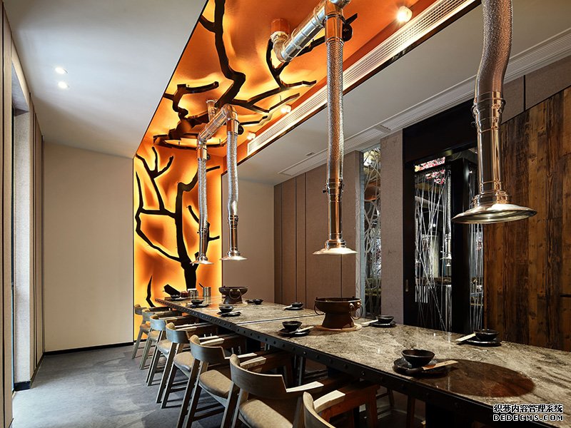 《銅火鍋》火鍋店裝修設計風格