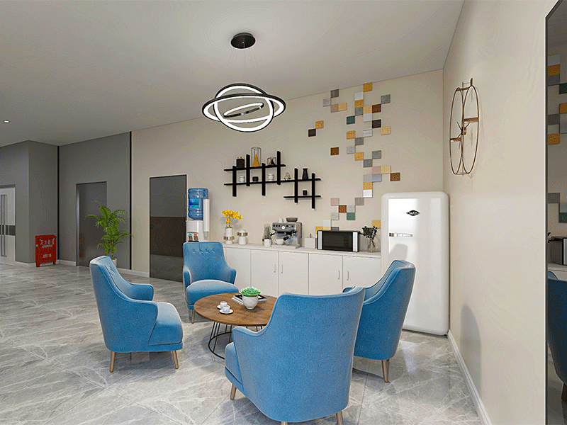 工裝辦公室裝修設(shè)計案例