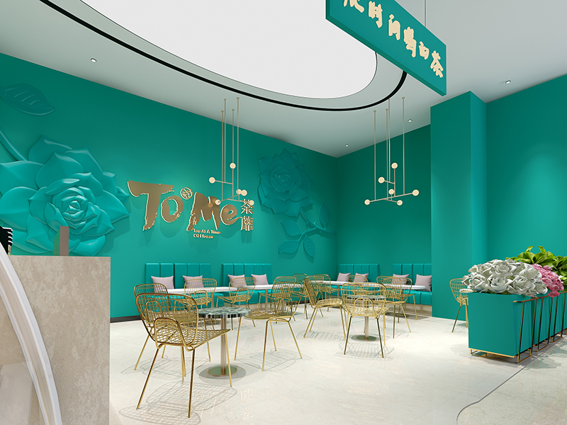 荼蘼餐飲店裝修設計案例