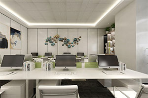杭州啟明科技辦公室裝修設(shè)計(jì)案例